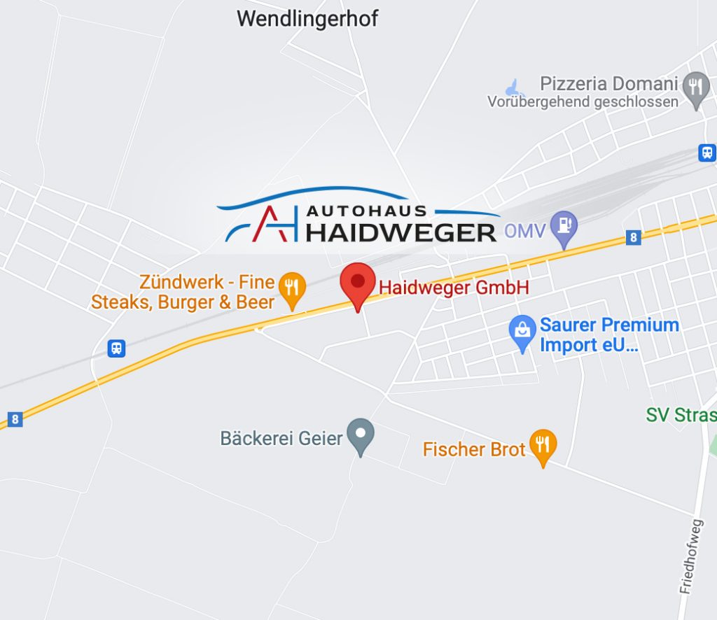 haidweger map - Autohaus Haidweger